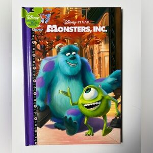 Monsters, Inc. Disney Pixar Book - Wonderful World of Reading Edition